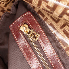 Zucchino Crystal Double Flap Bucket Bag