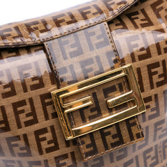 Zucchino Crystal Double Flap Bucket Bag