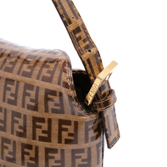 Zucchino Crystal Double Flap Bucket Bag