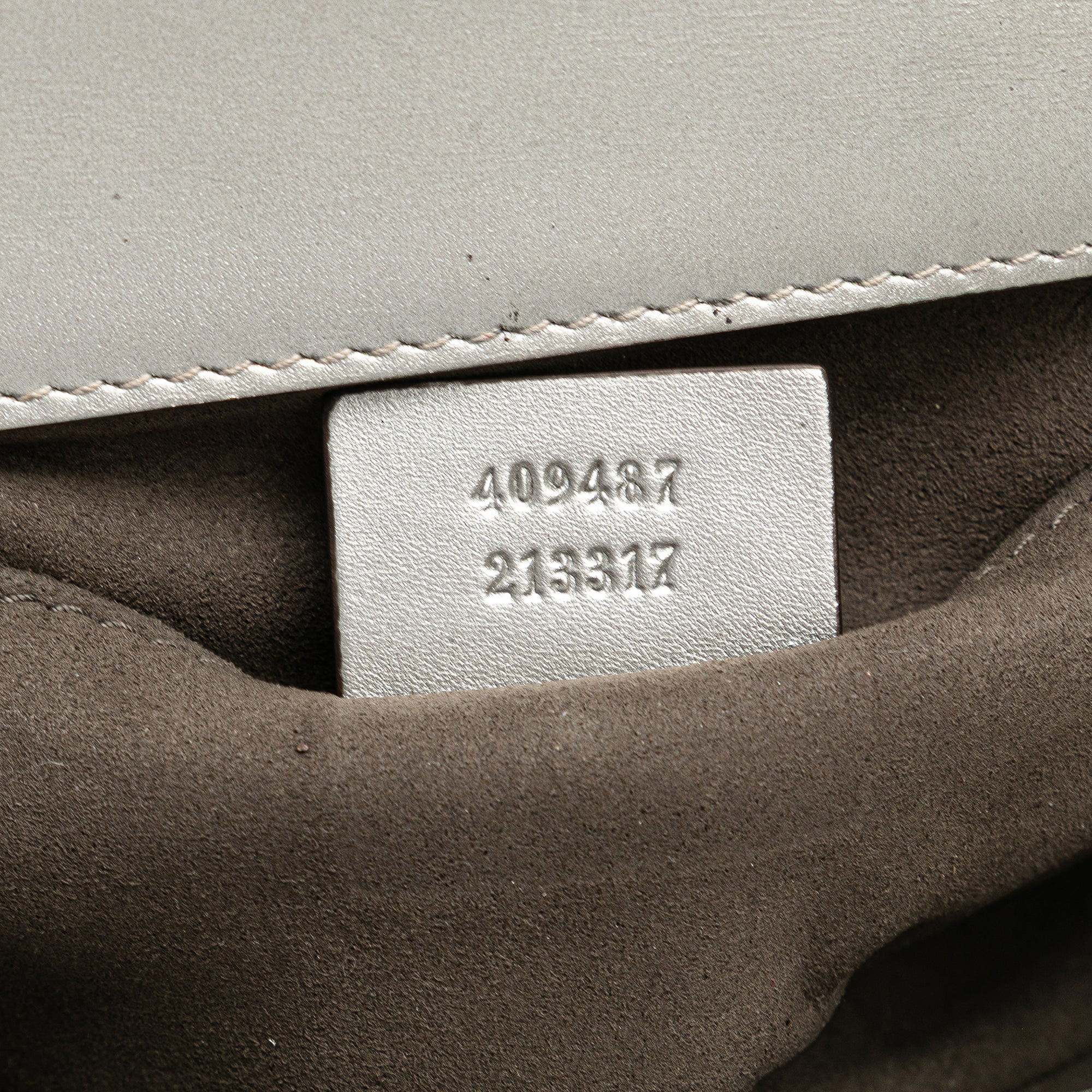 Small Metallic Leather Padlock Crossbody