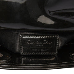 Mini Multicolor Metallic Fabric and Patent Leather Lady Dior