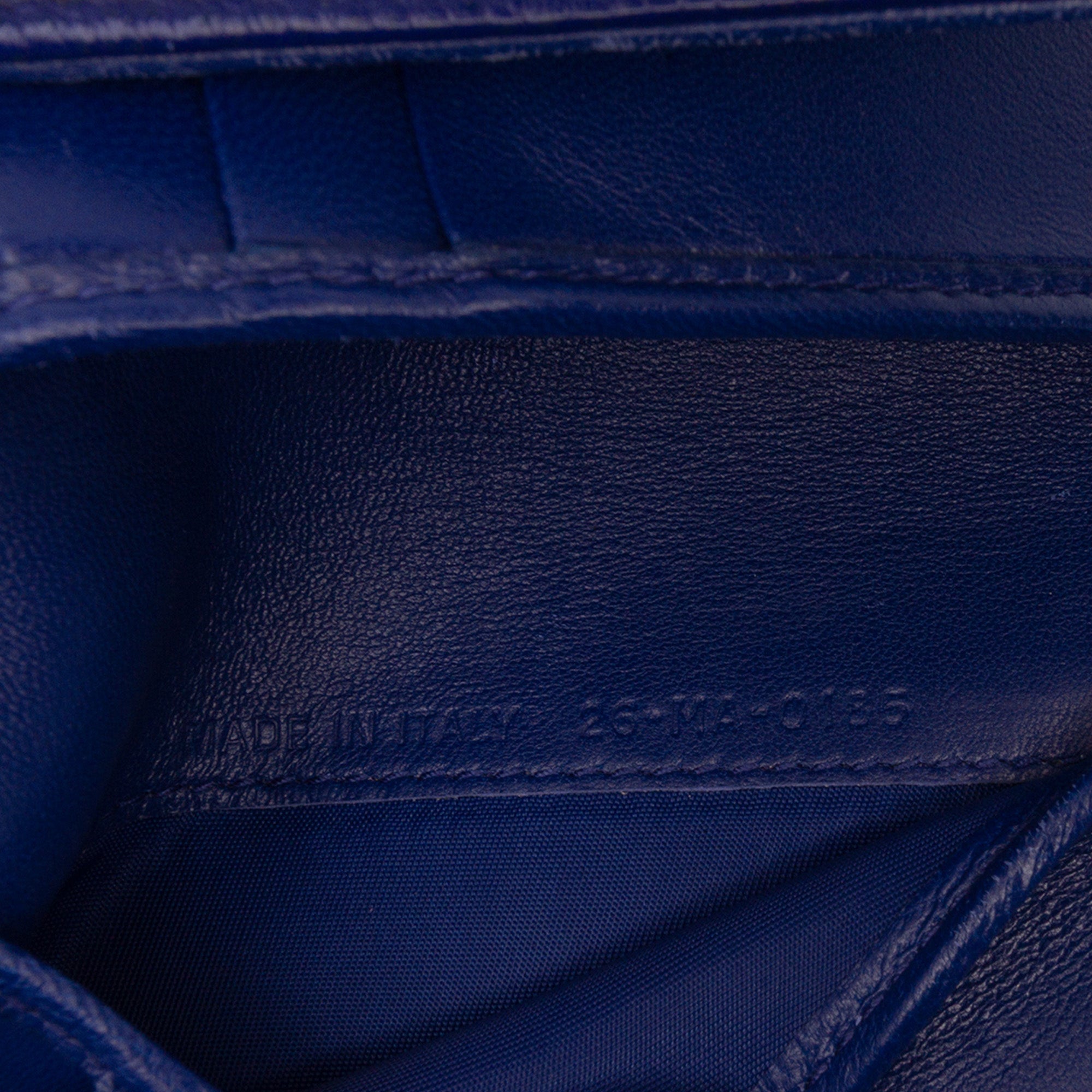 Grained Calfskin Diorama Elancee Wallet