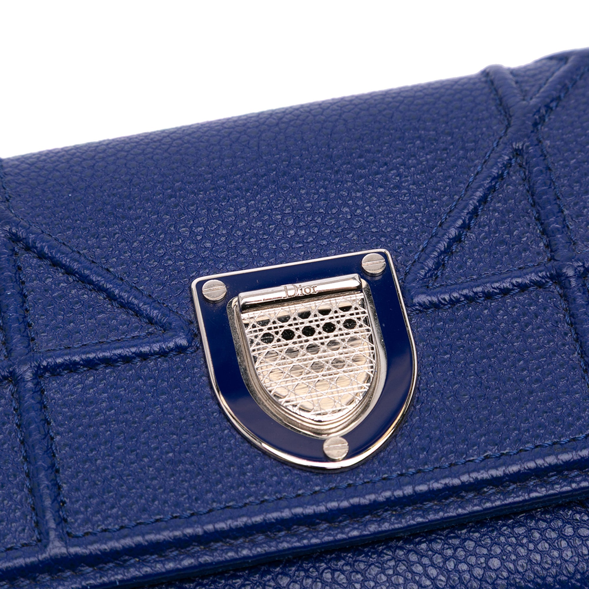 Grained Calfskin Diorama Elancee Wallet