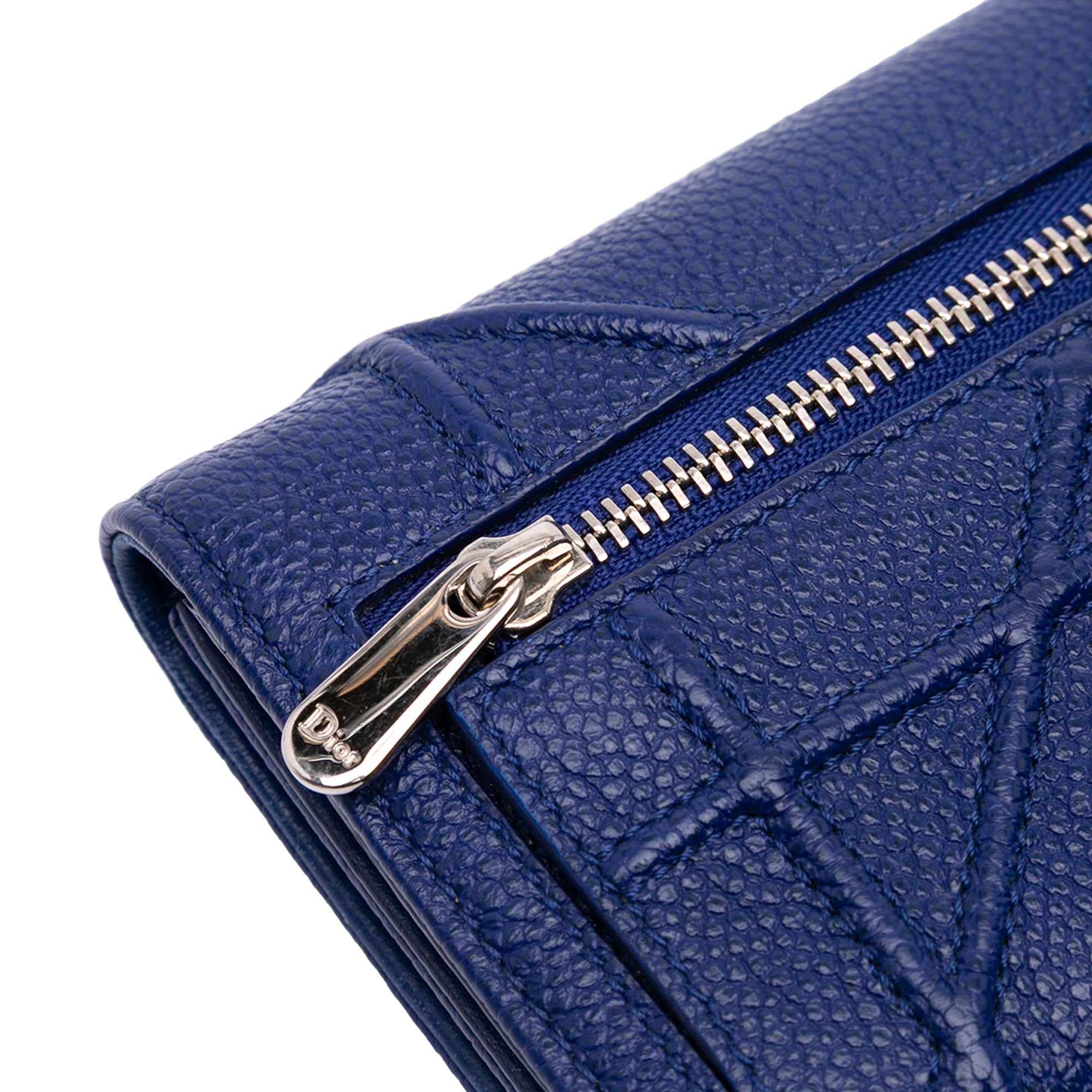 Grained Calfskin Diorama Elancee Wallet