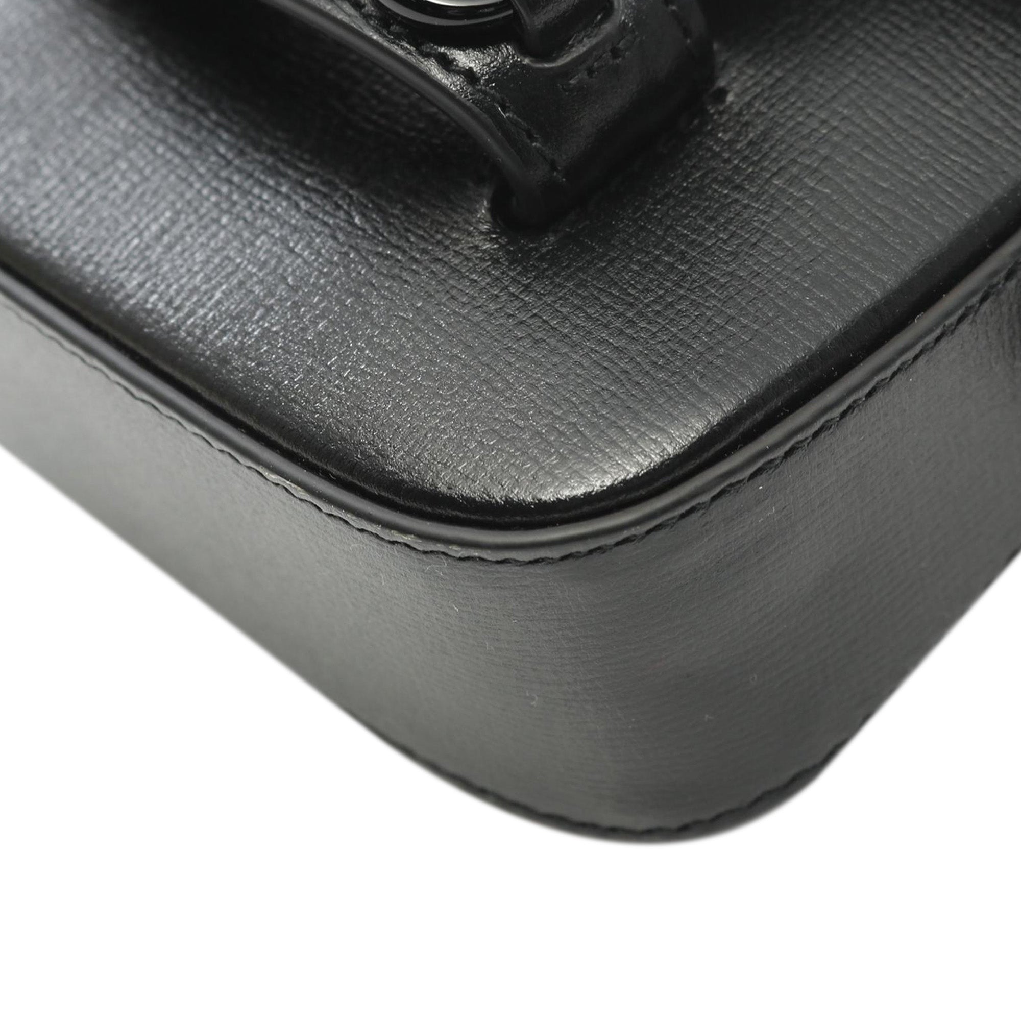 Mini Leather Horsebit 1955 Web Satchel