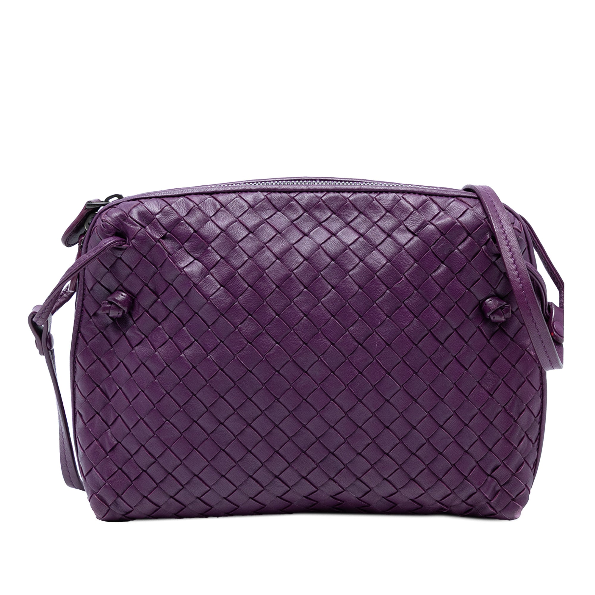 Nappa Intrecciato Nodini Crossbody