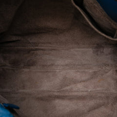 Nappa Intrecciato Drawstring Shoulder Bag