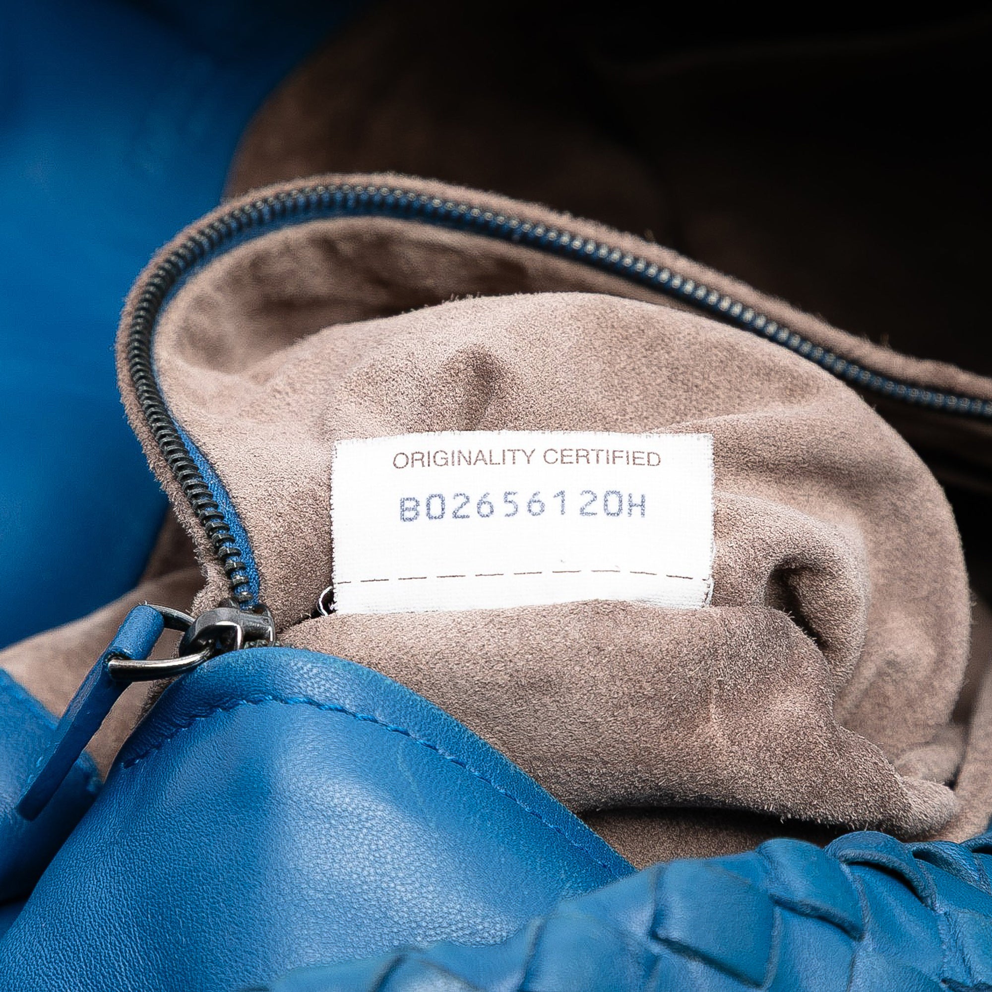 Nappa Intrecciato Drawstring Shoulder Bag