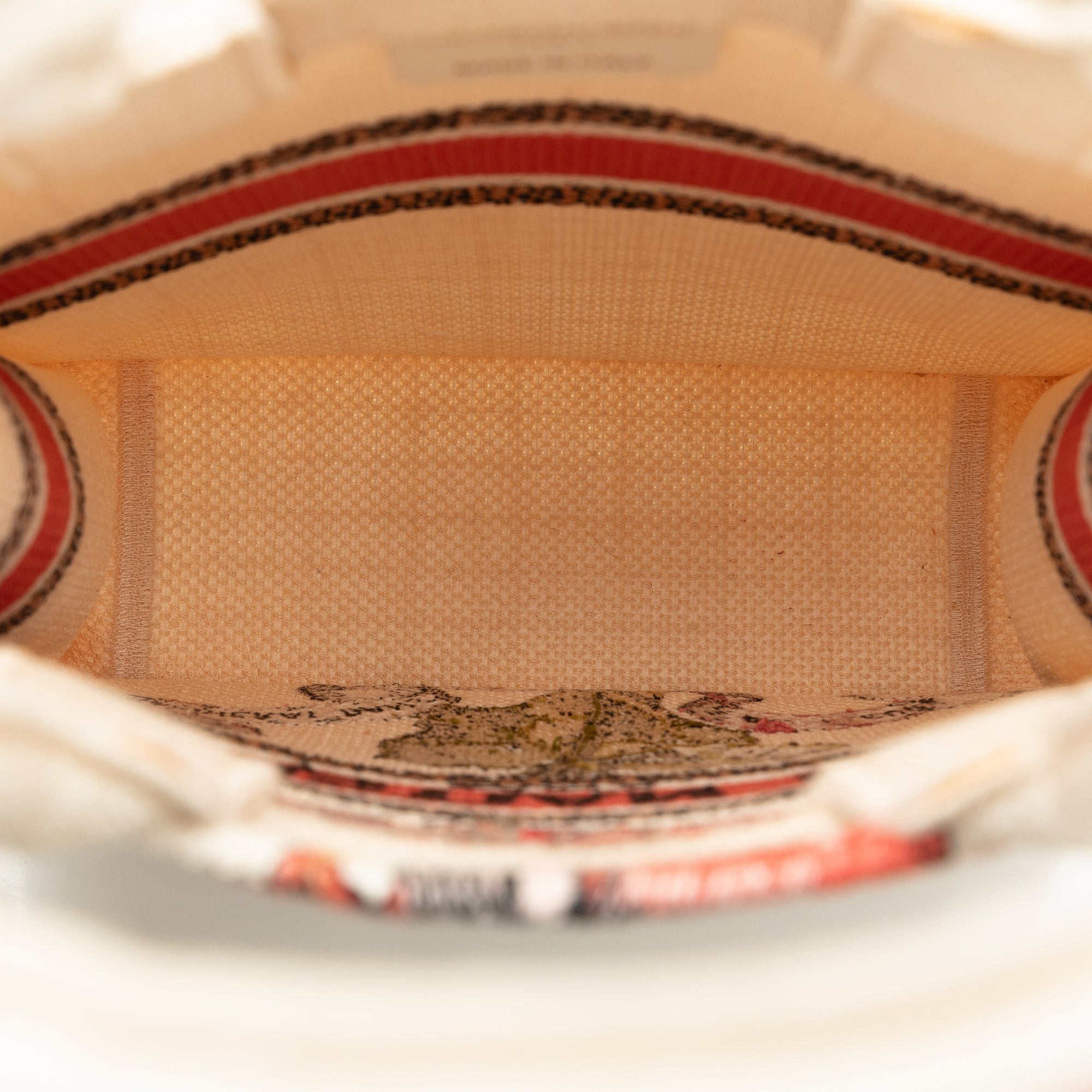 Fleurs Bibliques Embroidery Vertical Book Tote