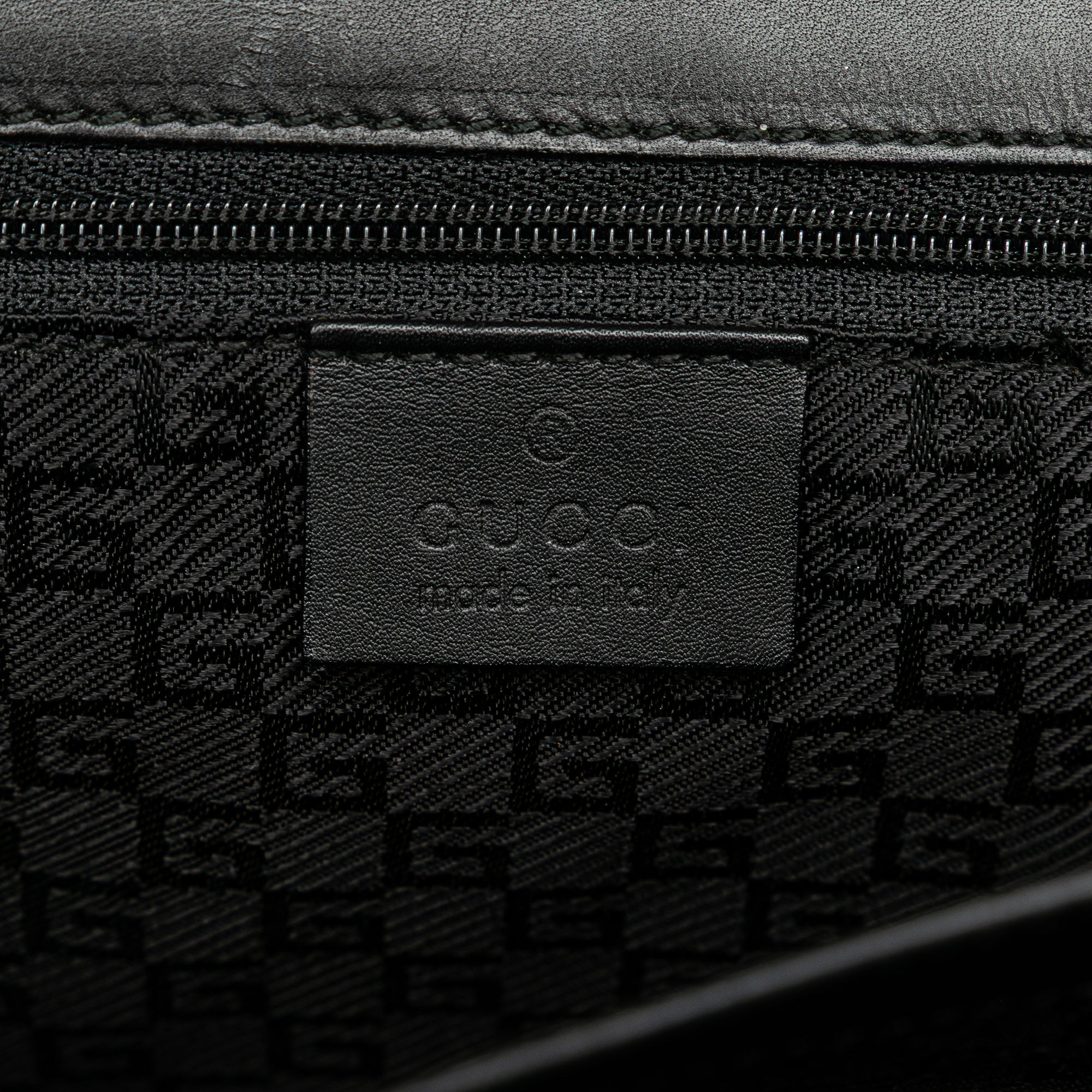 Canvas and Leather Square G Flap Shoulder Bag