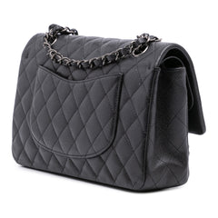 Medium Classic Caviar Double Flap