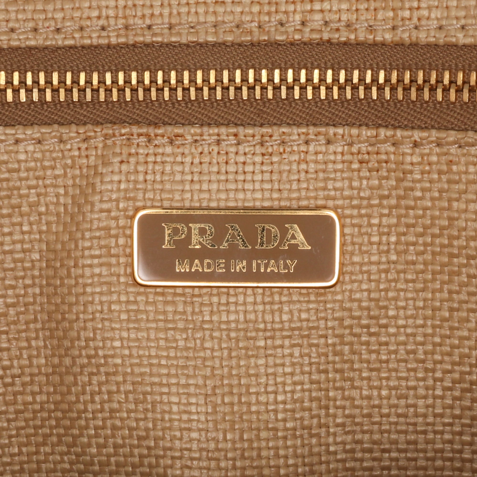 City Calf Trimmed Paglia Bucket Bag