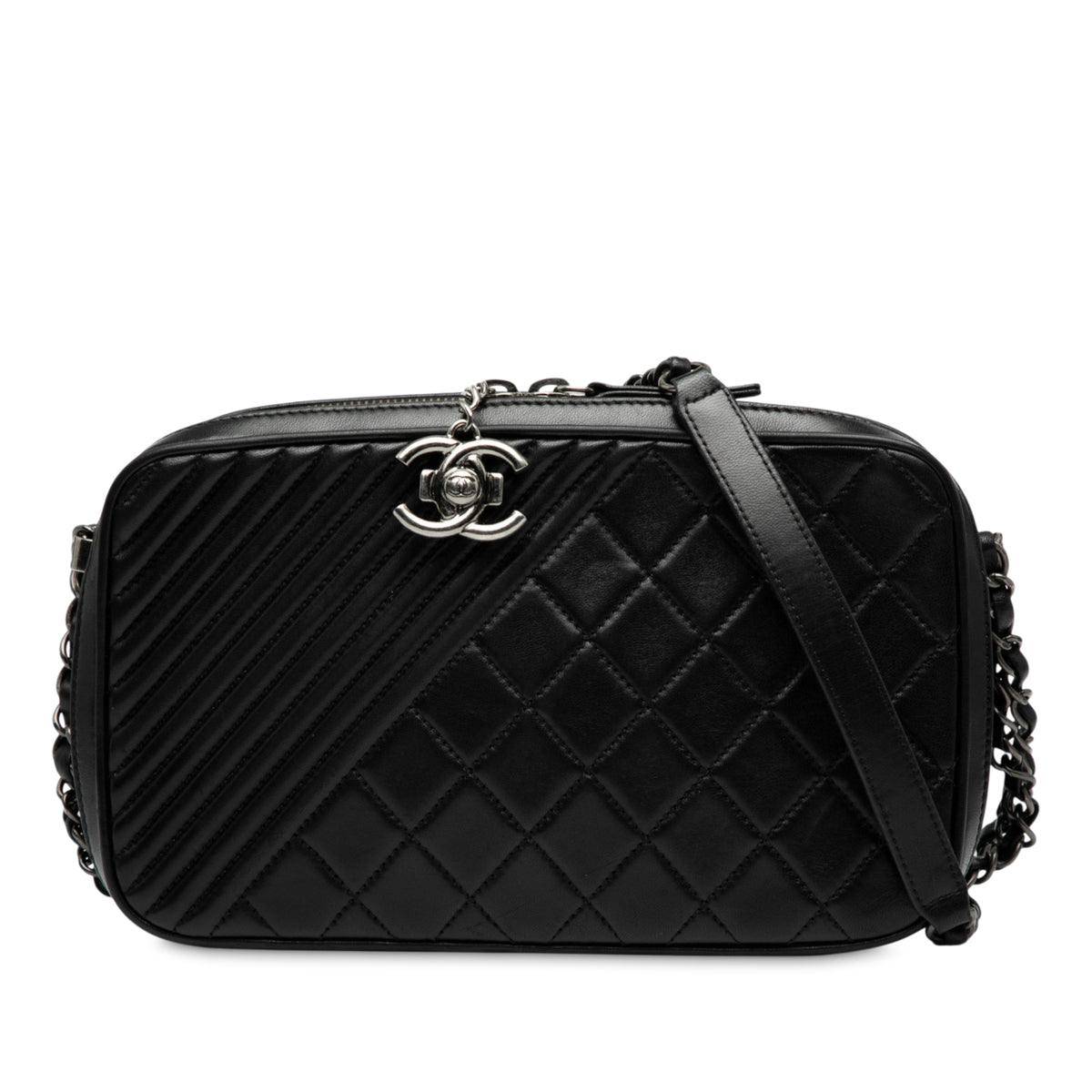 Medium Quilted Lambskin Coco Boy Camera Bag