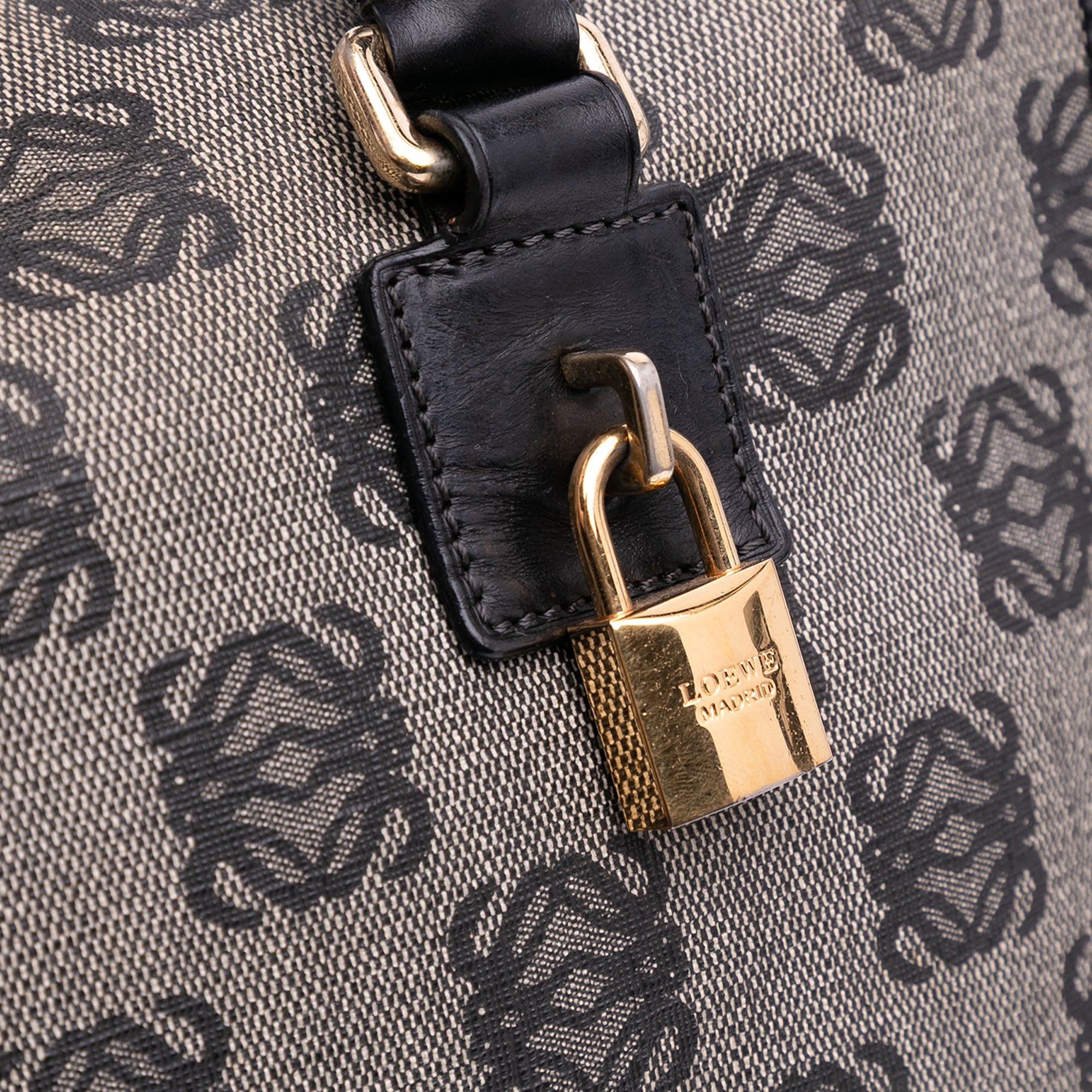 Anagram Coated Canvas Handbag