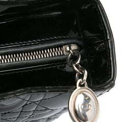 Large Patent Cannage Lady Dior