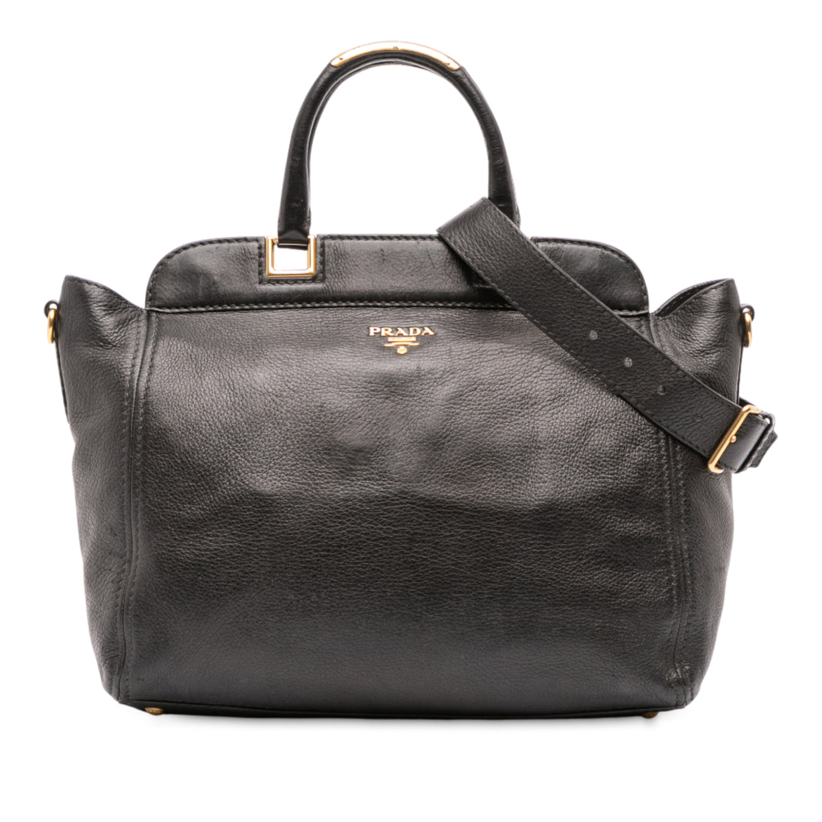 Vitello Daino Frame Convertible Tote