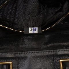 Vitello Daino Frame Convertible Tote