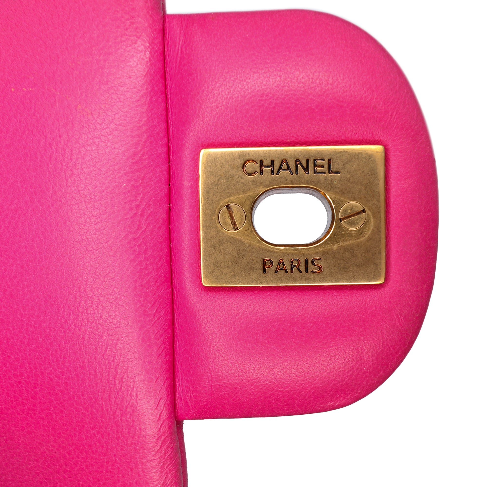 Mini Rectangular Classic Chevron Lambskin Single Flap