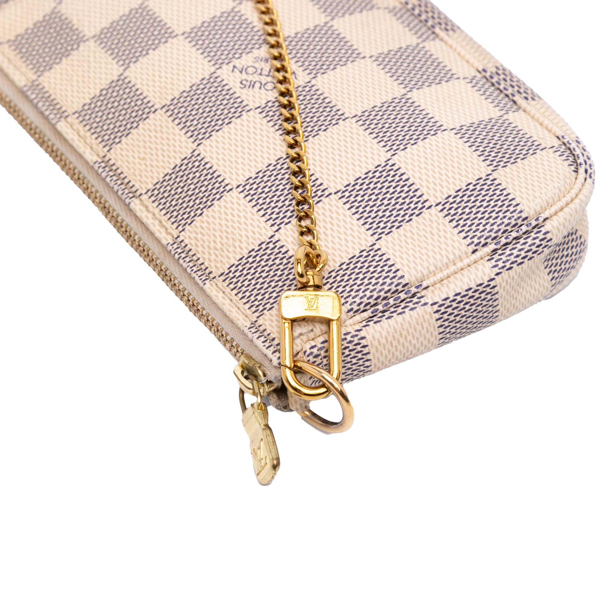 Damier Azur Mini Pochette Accessoires