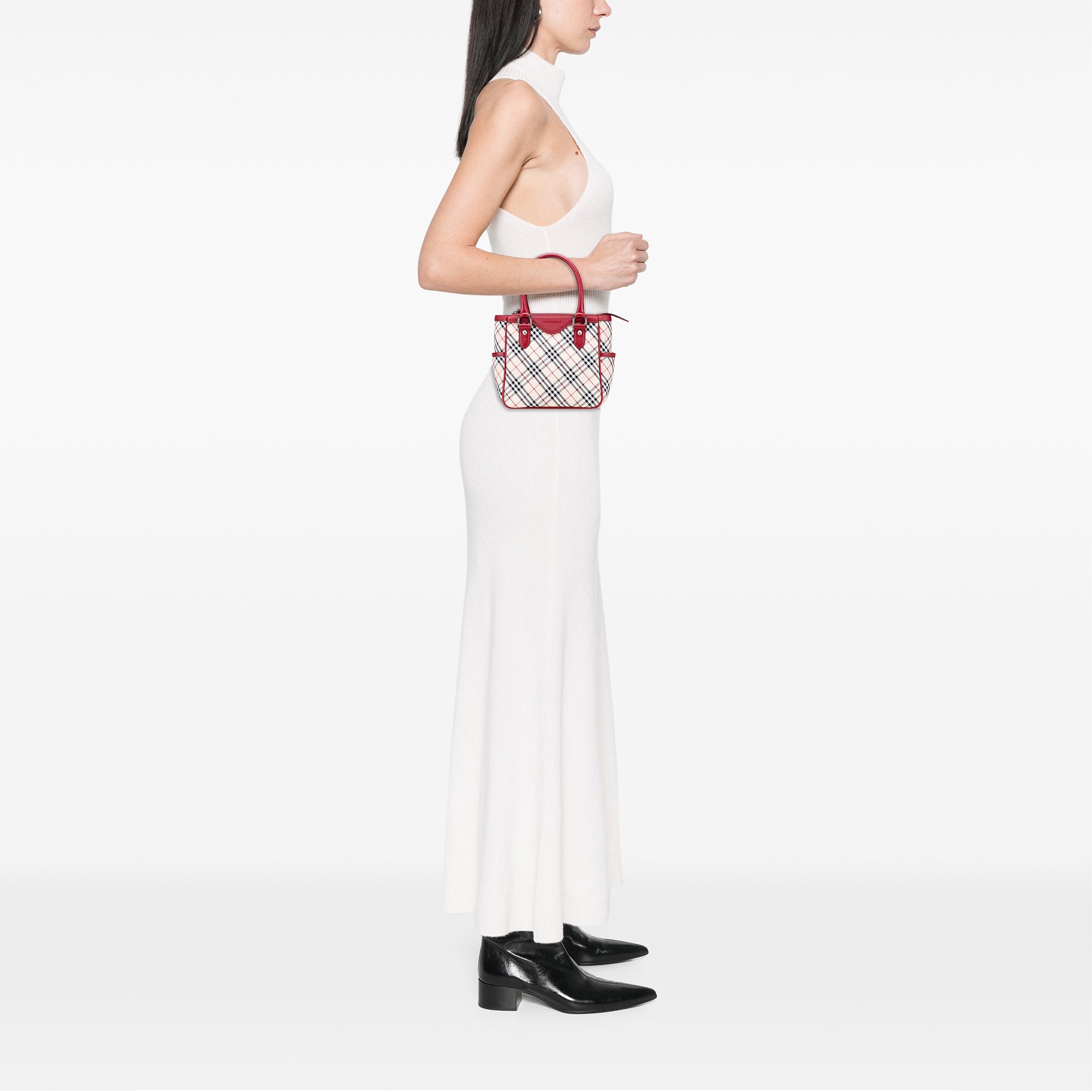 Nova Check Canvas Handbag