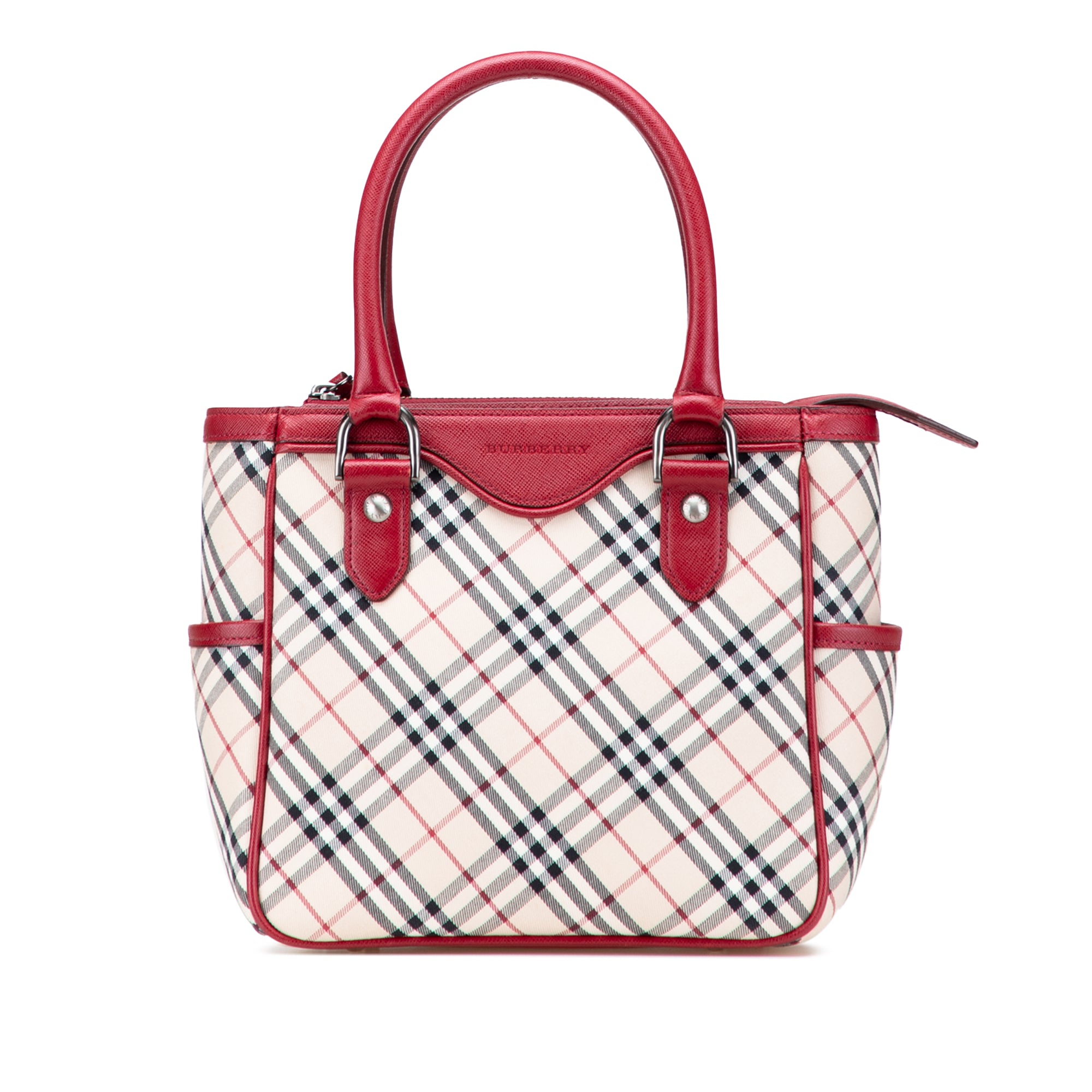 Nova Check Canvas Handbag