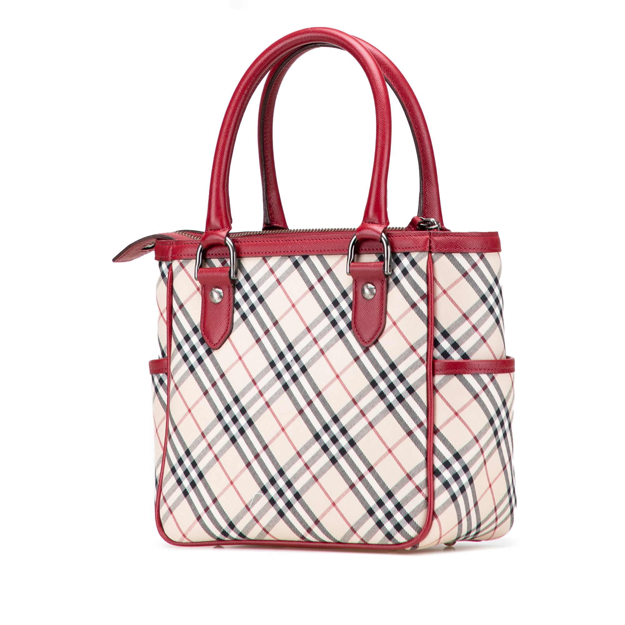 Nova Check Canvas Handbag