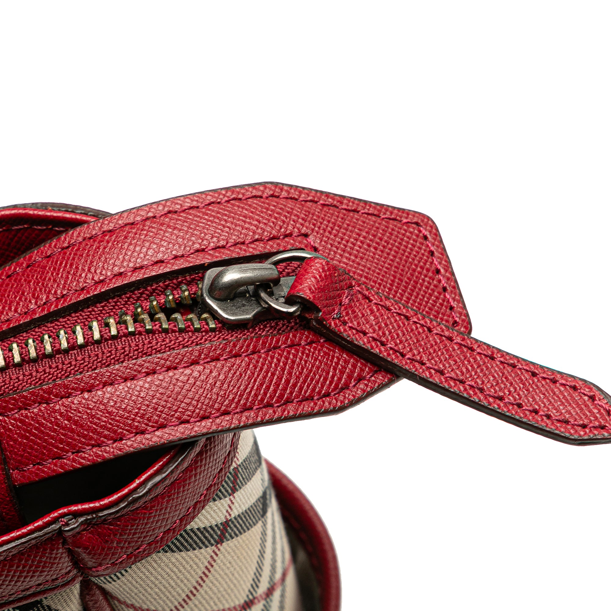 Nova Check Canvas Handbag