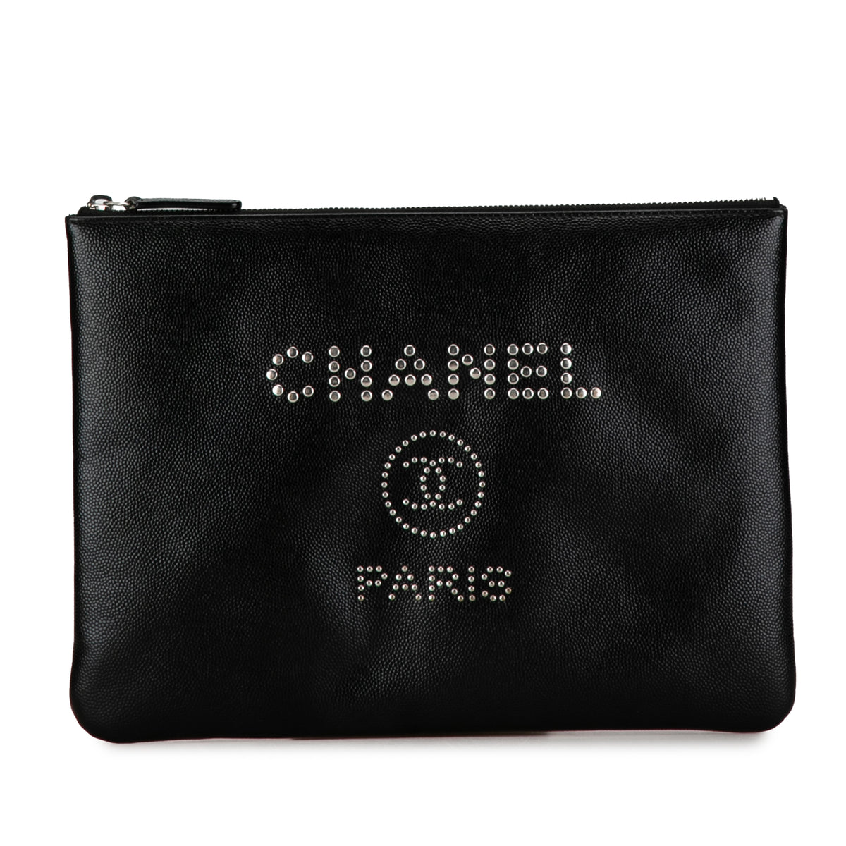 Medium Caviar Deauville Pouch_0