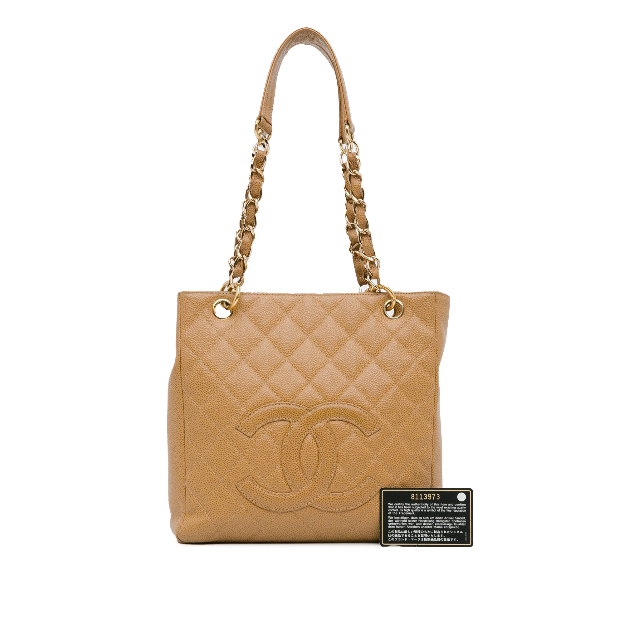 Caviar Petite Shopping Tote