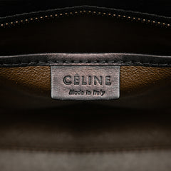 Nano Tricolor Leather Luggage Tote