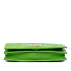 Nappa Logo Embossed Long Wallet On Chain