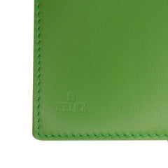 Nappa Logo Embossed Long Wallet On Chain