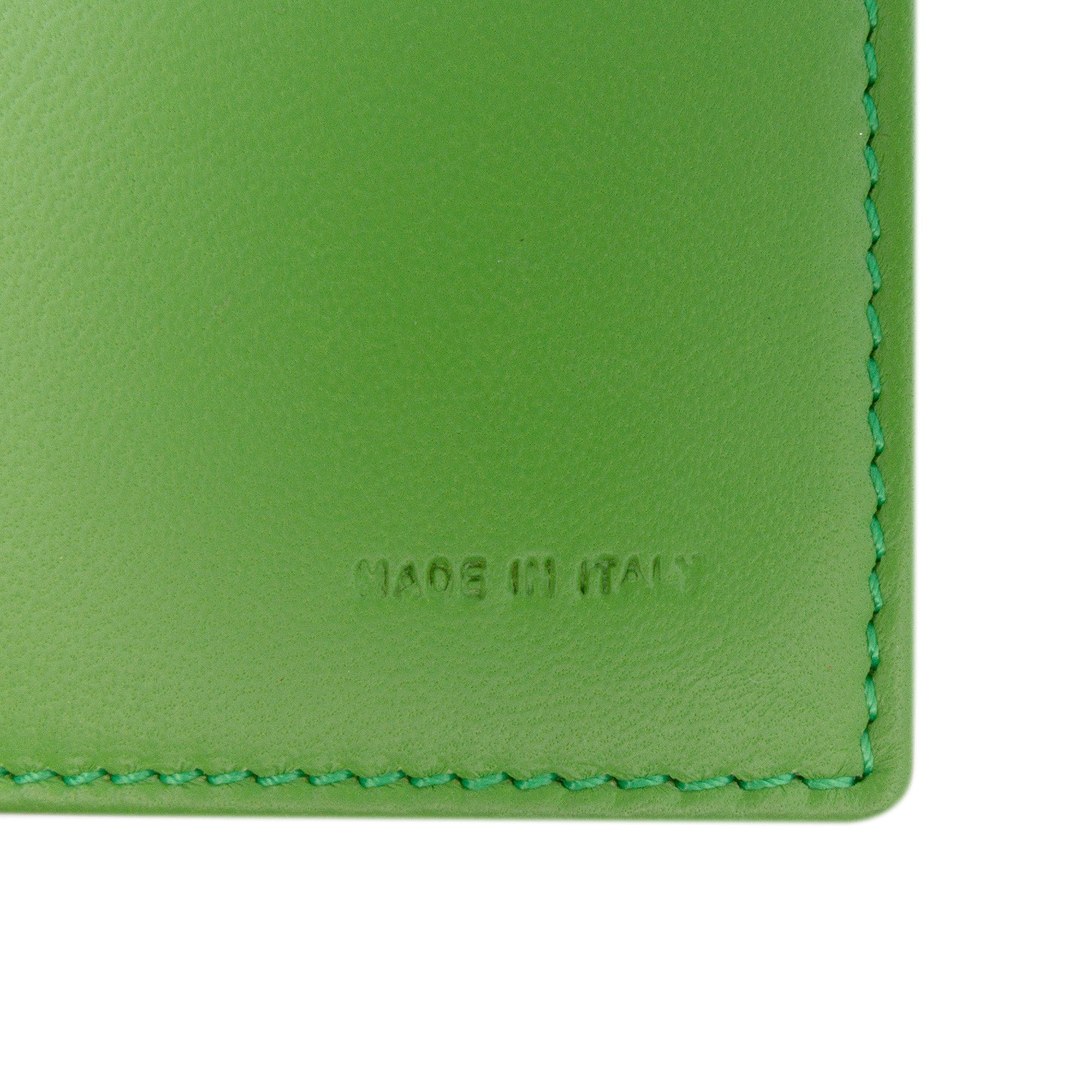 Nappa Logo Embossed Long Wallet On Chain