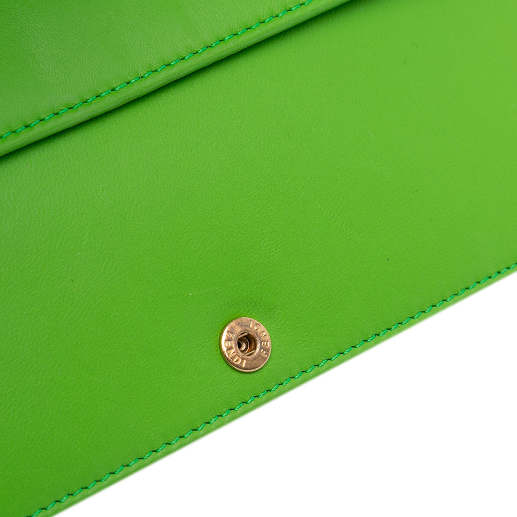 Nappa Logo Embossed Long Wallet On Chain