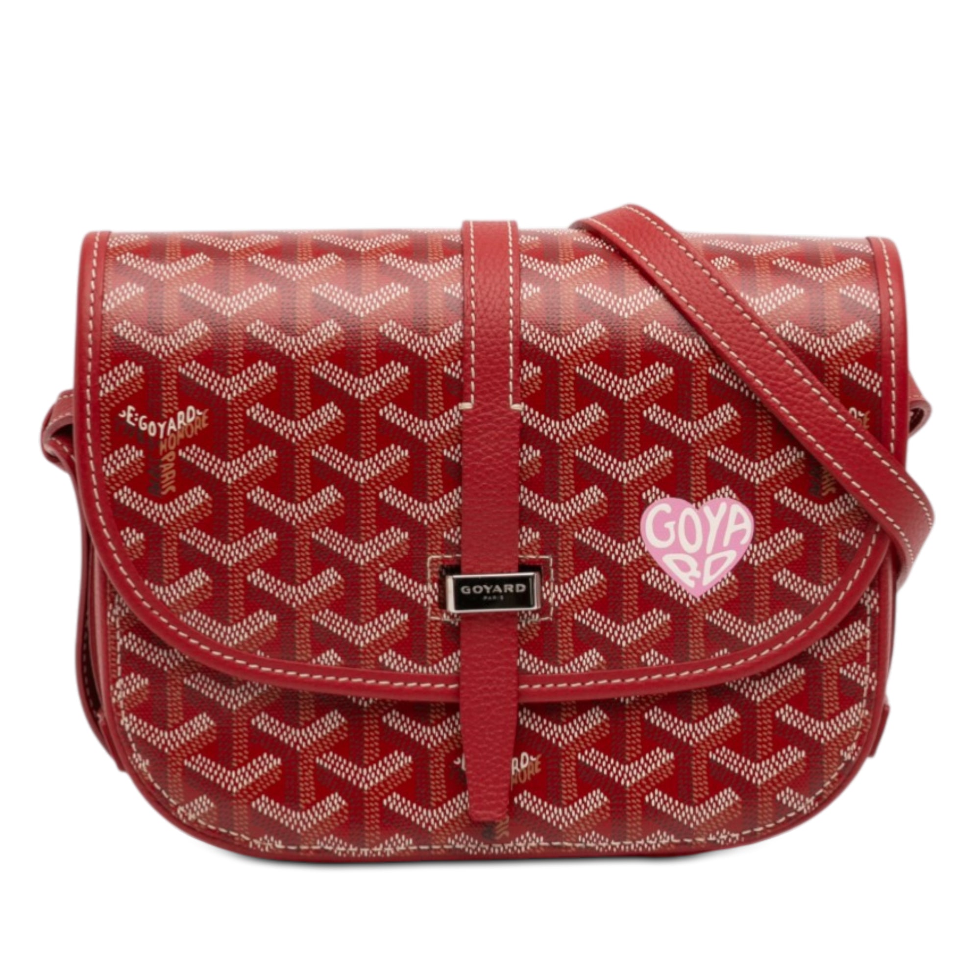 Goyardine Coeur Goyard Belvedere II PM