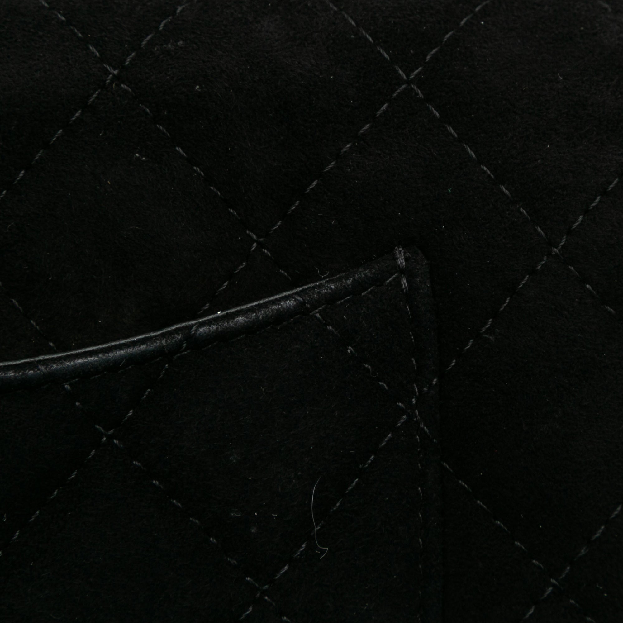 Quilted Suede Cocostellar Wallet on Chain