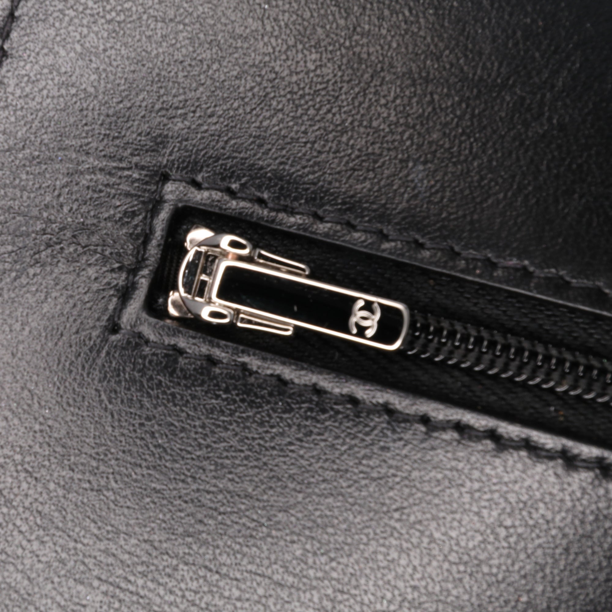 Quilted Suede Cocostellar Wallet on Chain