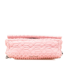 Matelasse Nappa Crystal Chain Satchel