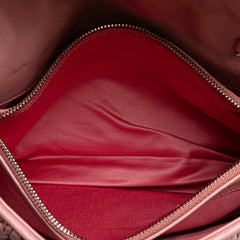 Matelasse Nappa Crystal Chain Satchel