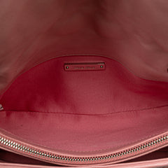 Matelasse Nappa Crystal Chain Satchel