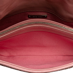 Matelasse Nappa Crystal Chain Satchel