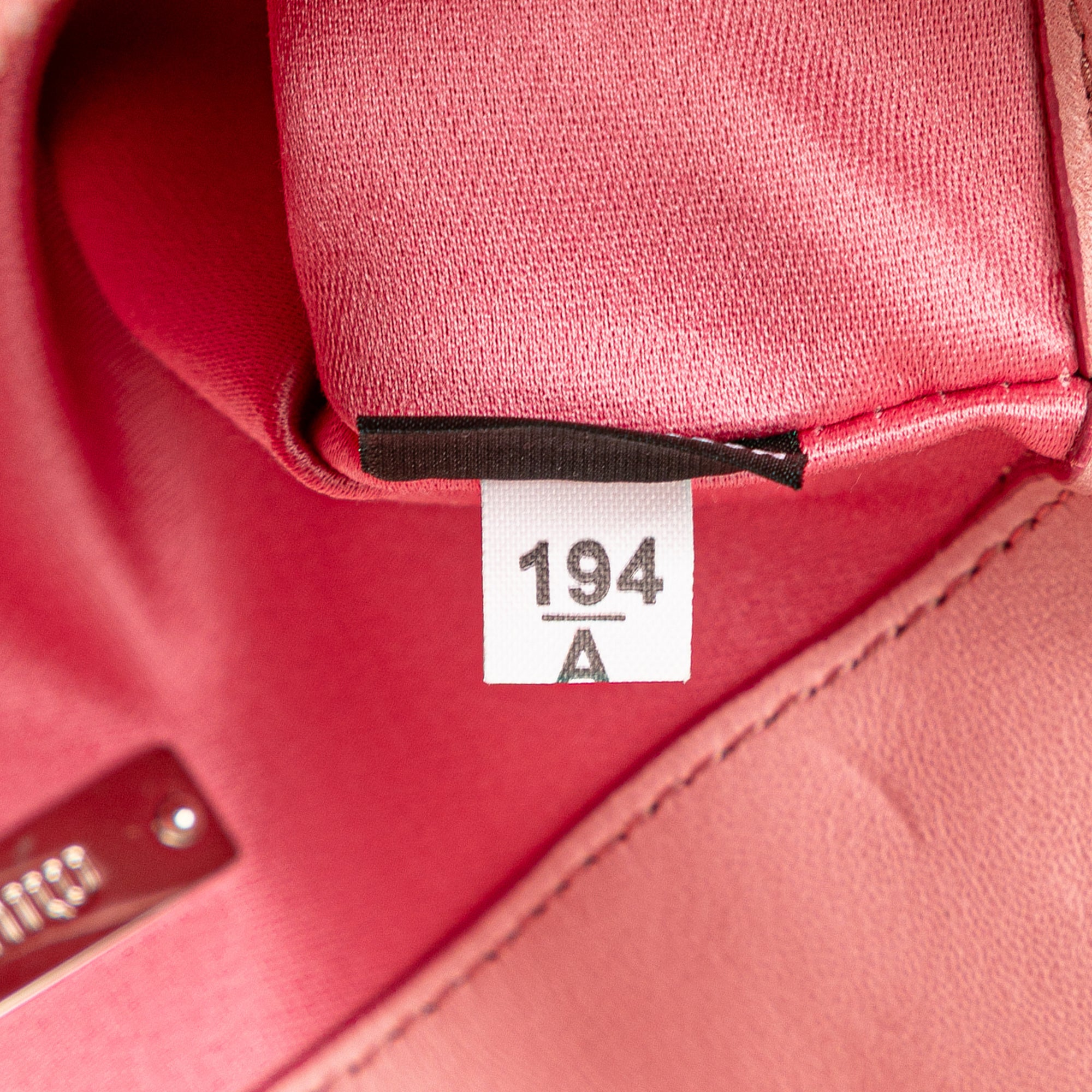 Matelasse Nappa Crystal Chain Satchel