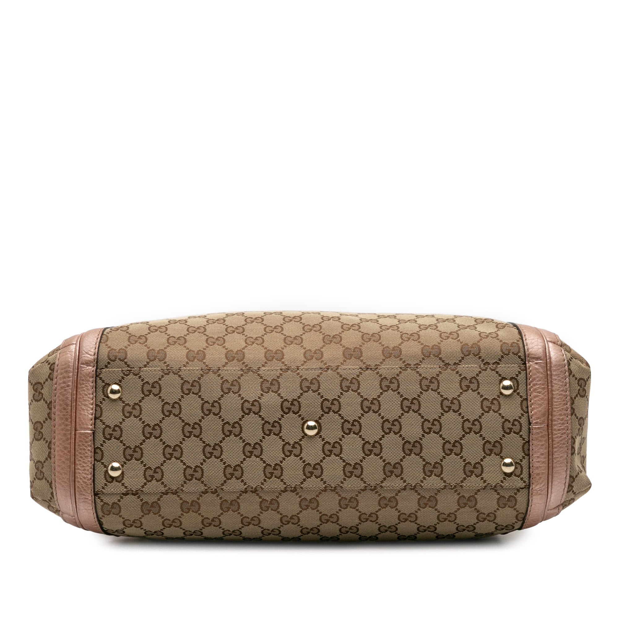Large GG Canvas Bella Satchel
