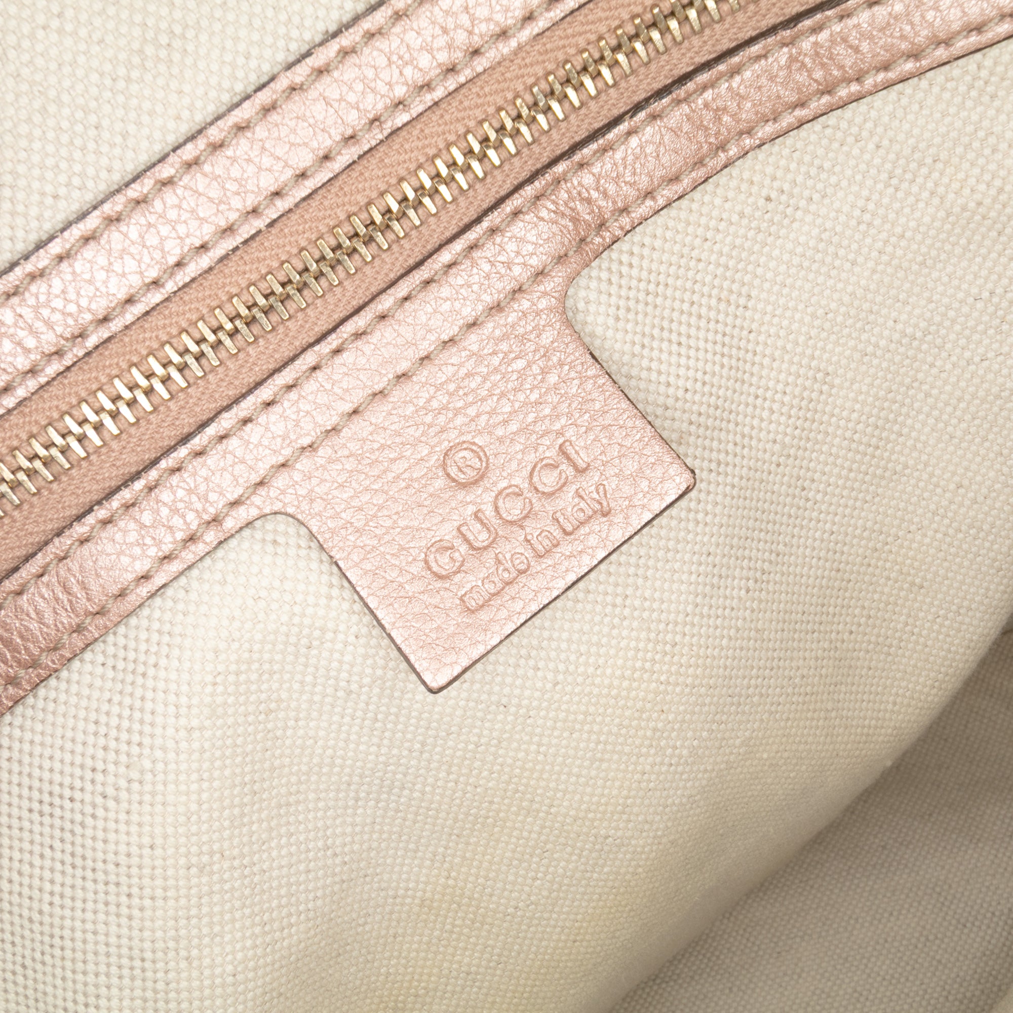 Large GG Canvas Bella Satchel