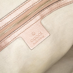 Large GG Canvas Bella Satchel
