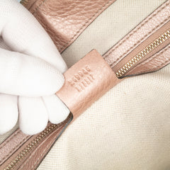 Large GG Canvas Bella Satchel
