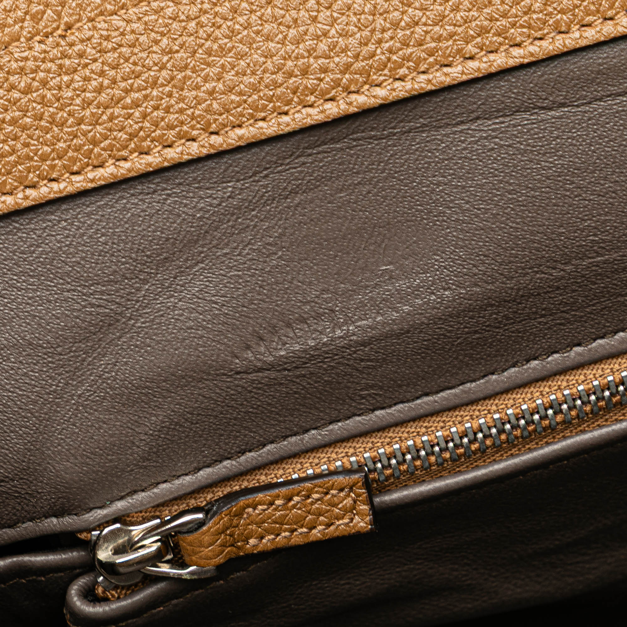 Medium Leather Zumi Top Handle Bag