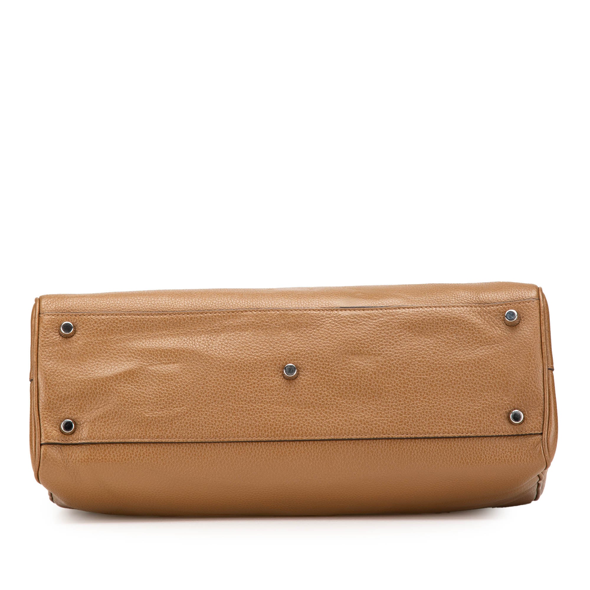 Medium Leather Zumi Top Handle Bag