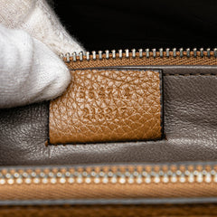 Medium Leather Zumi Top Handle Bag