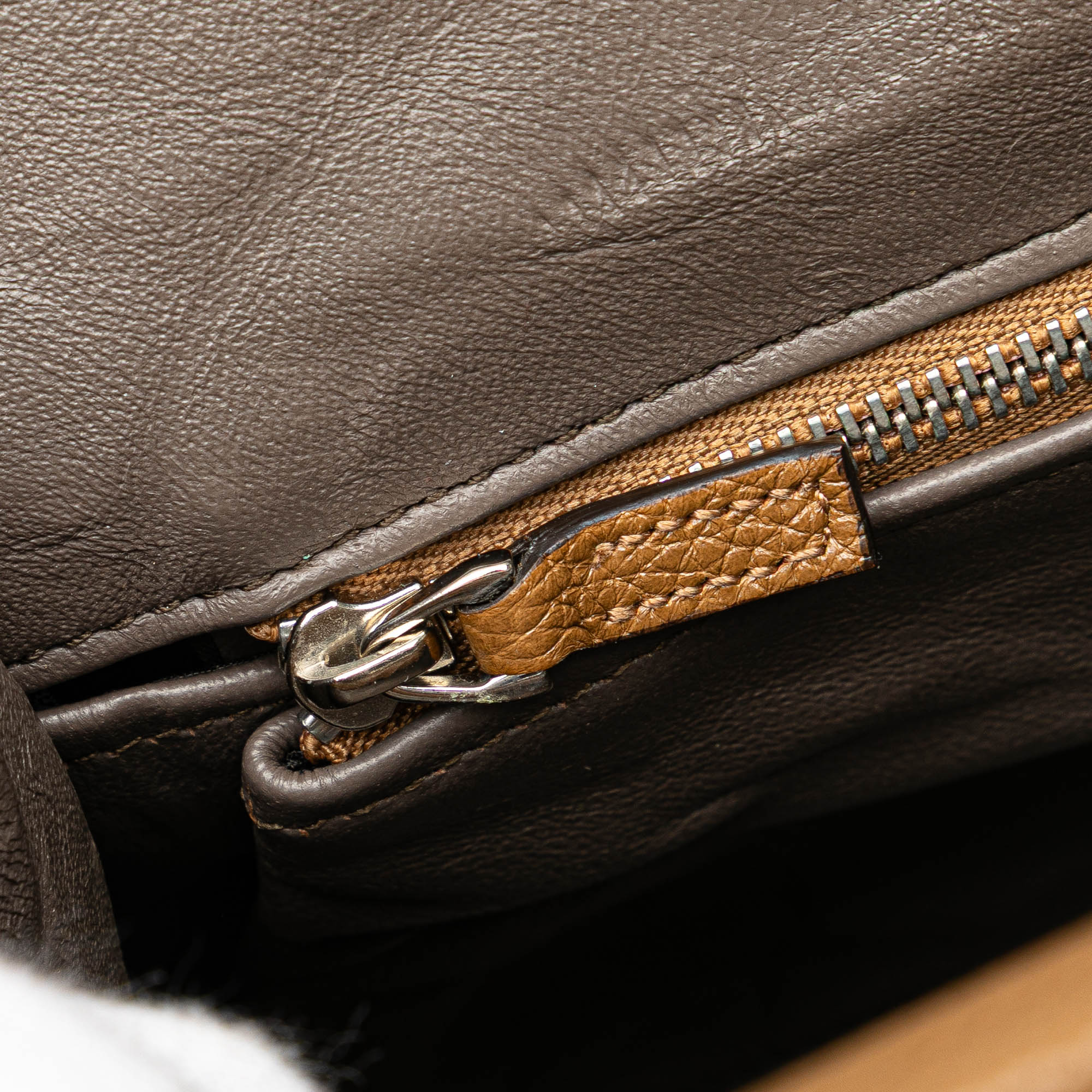 Medium Leather Zumi Top Handle Bag